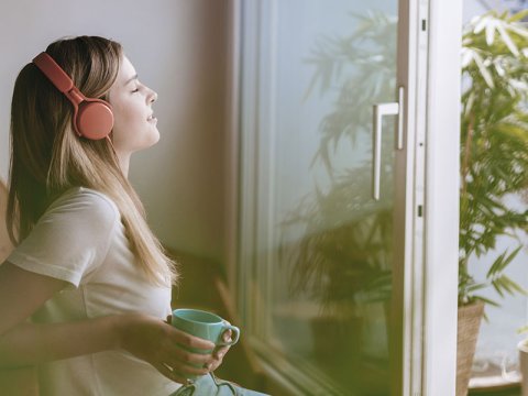 Een koel huis in een warme zomer